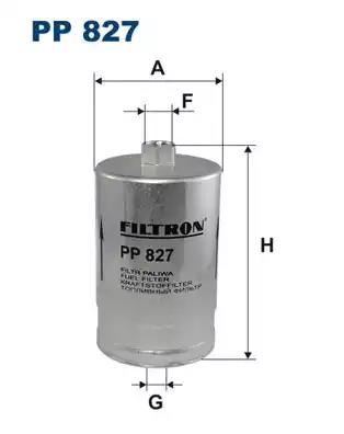Топливный фильтр PP827 WIX FILTERS