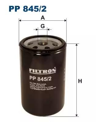 Топливный фильтр PP8452 WIX FILTERS