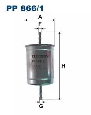 Топливный фильтр PP8661 WIX FILTERS
