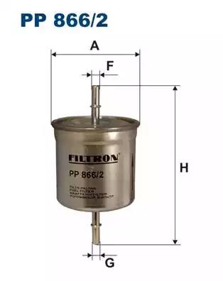 Топливный фильтр PP8662 WIX FILTERS