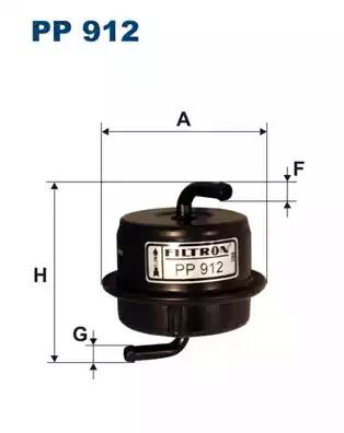 Топливный фильтр PP912 WIX FILTERS
