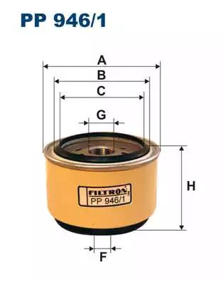 Фільтр палива PP9461 WIX FILTERS