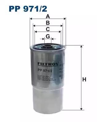 Топливный фильтр PP9712 WIX FILTERS