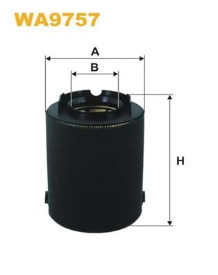 Фільтр повітряний WA9757 WIX FILTERS