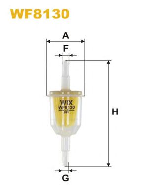 Фільтр палива WF8130 WIX FILTERS