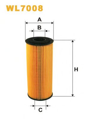 Фильтр масляный oe 640/1 WL7008 WIX FILTERS