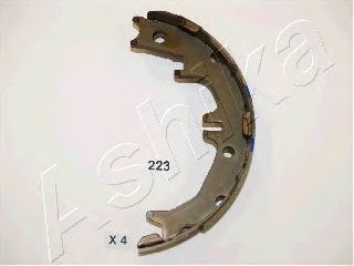 Колодки гальмівні задні барабанні lexus toyota вир-во ashika 5502223 ASHIKA