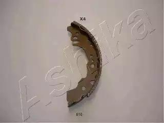 Комплект тормозных колодок 5506610 ASHIKA