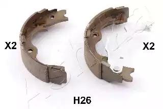 Комплект тормозных колодок стояночная тормозная... 550HH26 ASHIKA