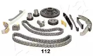 Комплект привідного ланцюга KCK112 ASHIKA