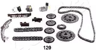 Комплект ланцюгів привода KCK120 ASHIKA