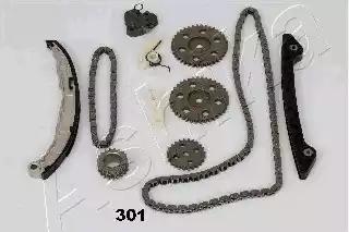Комплект ланцюгів привода KCK301 ASHIKA
