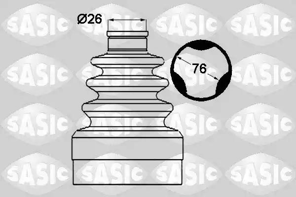 Пильовик renault espace jr laguna iii  megane iii scenic iii master ii вир-во sasic 1904019 SASIC