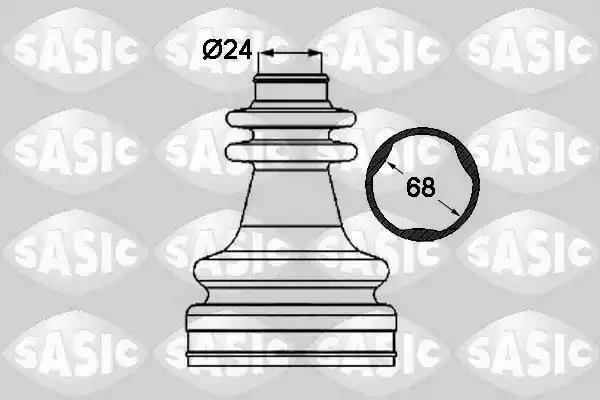 Пильовик renault clio iii espace jk0 laguna ii megane ii modus scenic ii вир-во sasic 1904025 SASIC