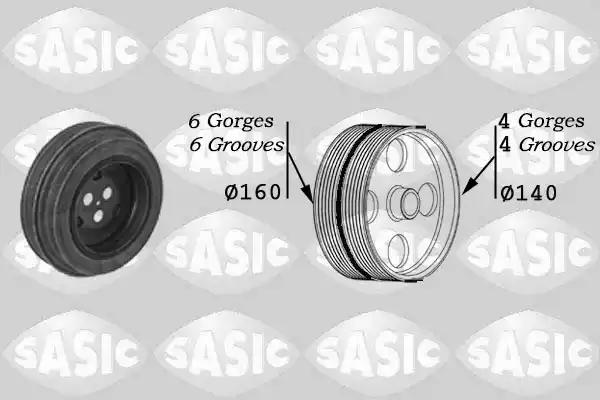Шкив коленвала 2150028 SASIC