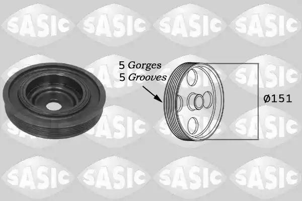 Ременный шкив коленчатый вал 2154008 SASIC