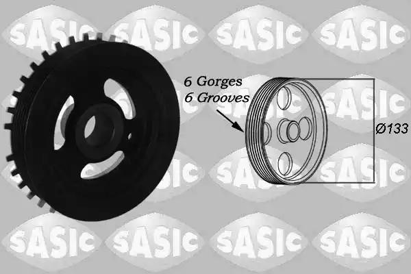 Koło pasowe alternatora fordfiesta viga laxymondeos-max 2156040 SASIC