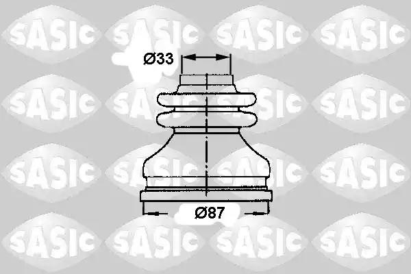Комплект пылника приводной вал 2873783 SASIC