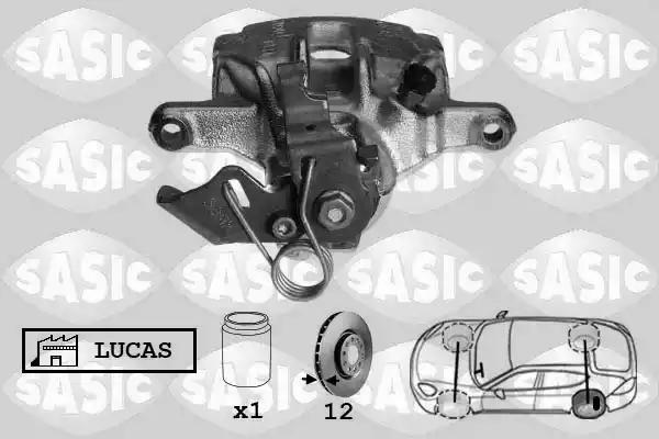 Суппорт тормозной задний 6504022 SASIC