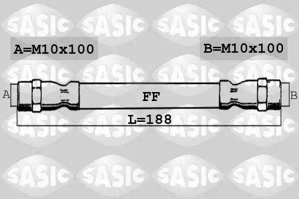 Гальмівний шланг 6604002 SASIC