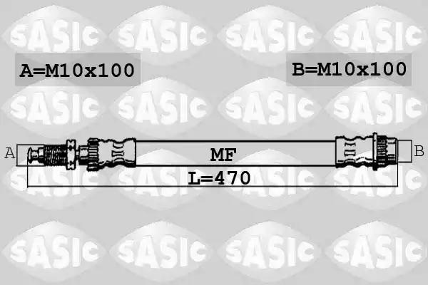 Гальмівний шланг 6604028 SASIC