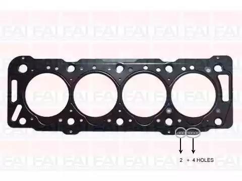 Fai citroen прокладка гбц 1.38mm berlingojumpyfiat scudopeugeot expert 1.9d 4 карба... HG867D FAI