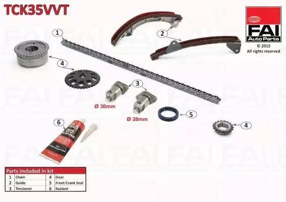 Fai toyota к-кт цепи грм avensiscorollarav 4 ii TCK35VVT FAI