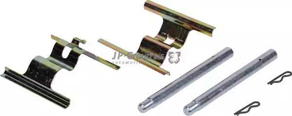 Jp group установчий к-кт. гальм. колод. audi q7 1163750210 JP GROUP