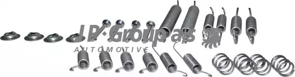 Комплект приладдя, гальмівна колодка 1163950410 JP GROUP