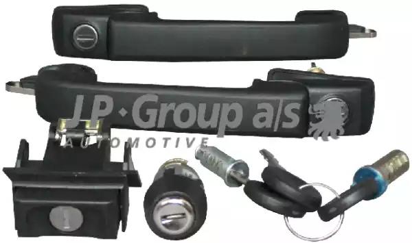 Jp group vw к-кт ручок передн.двері з ключамизамками golf iii 91- 1187500410 JP GROUP