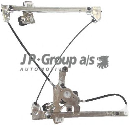 Механізм склопідйомника перед. octavia 96-10 прав. без... 1188101380 JP GROUP