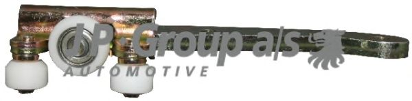 Jp group vw напрямна з роликами зсувної дверки лів.нижн.t4 90- 1188600770 JP GROUP