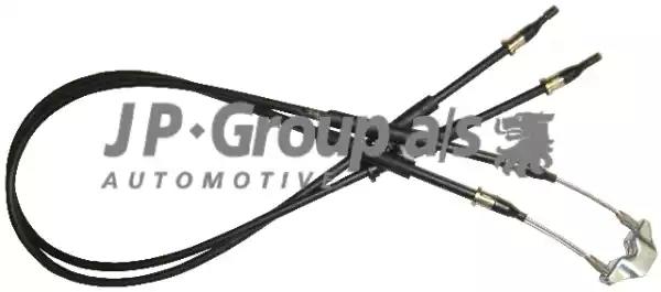 Трос ручного гальма зад. astra g 98- барабан 1254/1060x2 1270302800 JP GROUP