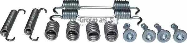 Монтажний к-кт барабанних гальм зад. bmw 3 98- 160х20 1463950210 JP GROUP