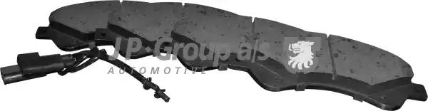 Комплект гальмівних колодок 1563603310 JP GROUP