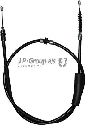 Трос ручного гальма зад. mondeo iii/iv 00- л=пр. 1735/1532 1570303800 JP GROUP