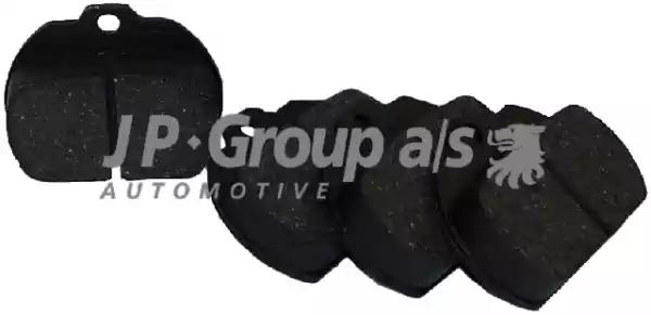 Комплект гальмівних накладок, дискове гальмо 8163600910 JP GROUP