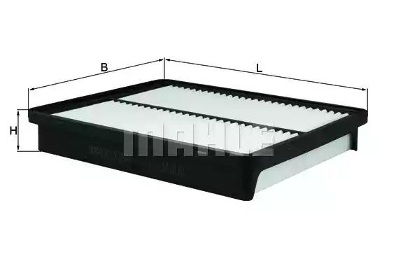 Воздушный фильтр LX3540 MAHLE KNECHT