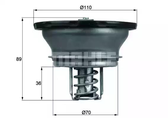 Термостат THD382 MAHLE KNECHT