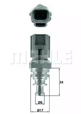 Czujnik temperatury  ford volvo TSE29 MAHLE KNECHT
