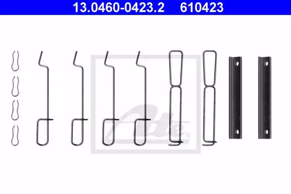 Комплект приладдя, накладка дискового гальма 13046004232 ATE