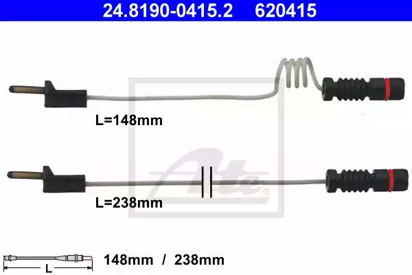 Сигнализатор износ тормозных колодок 24819004152 ATE
