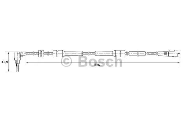 Bosch датчик abs fiat ulysse 0265007083 BOSCH