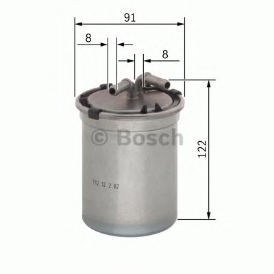 Фильтр топливный bosch 0450906464 BOSCH