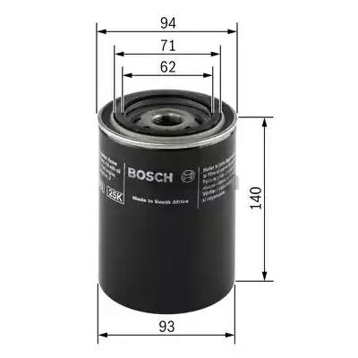 Фільтр масляний 0451104005 BOSCH