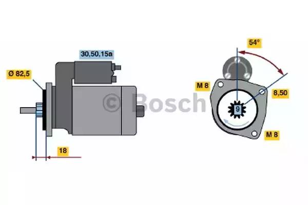Стартер 0986013590 BOSCH
