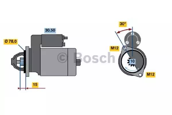 Стартер 0986014940 BOSCH