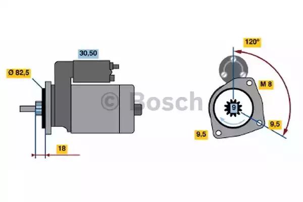 Стартер 0986015320 BOSCH