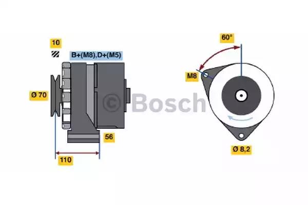 Генератор 0986034150 BOSCH