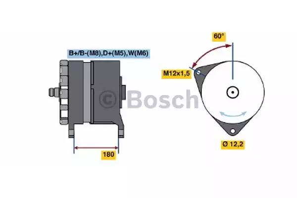 Генератор 0986045990 BOSCH